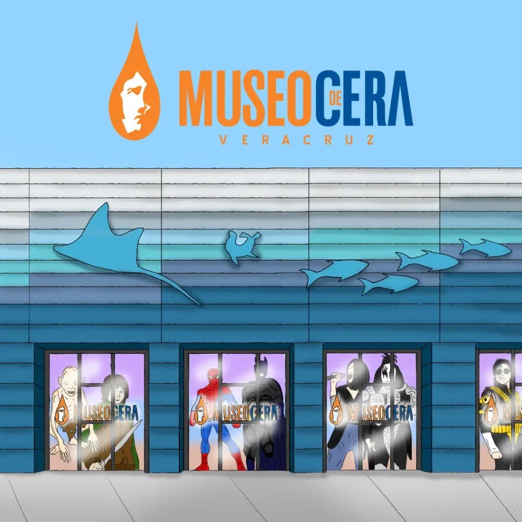 Ilustración de Acuario Veracruz